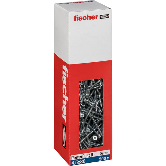Fischer PowerFast II 4,5x80 SK TX TG blvz 500