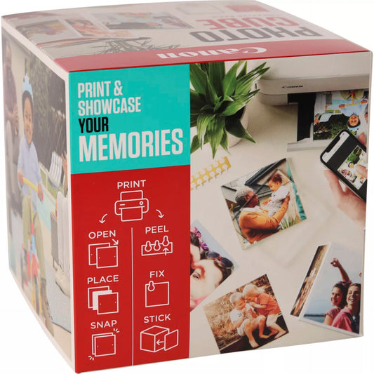 Canon PP-201 13x13 cm Photo Cube Creative Pack White Blue 40 Sh.