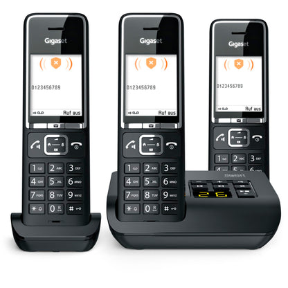Gigaset COMFORT 550A trio black/chrome