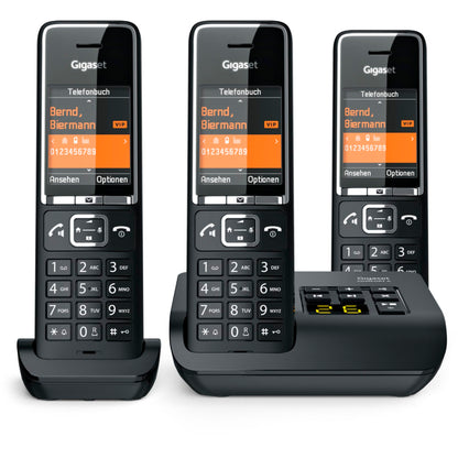 Gigaset COMFORT 550A trio black/chrome