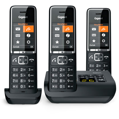 Gigaset COMFORT 550A trio black/chrome