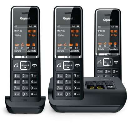 Gigaset COMFORT 550A trio black/chrome