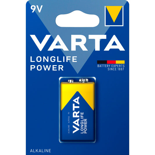 1 Varta Longlife Power 9V-Block 6LR61