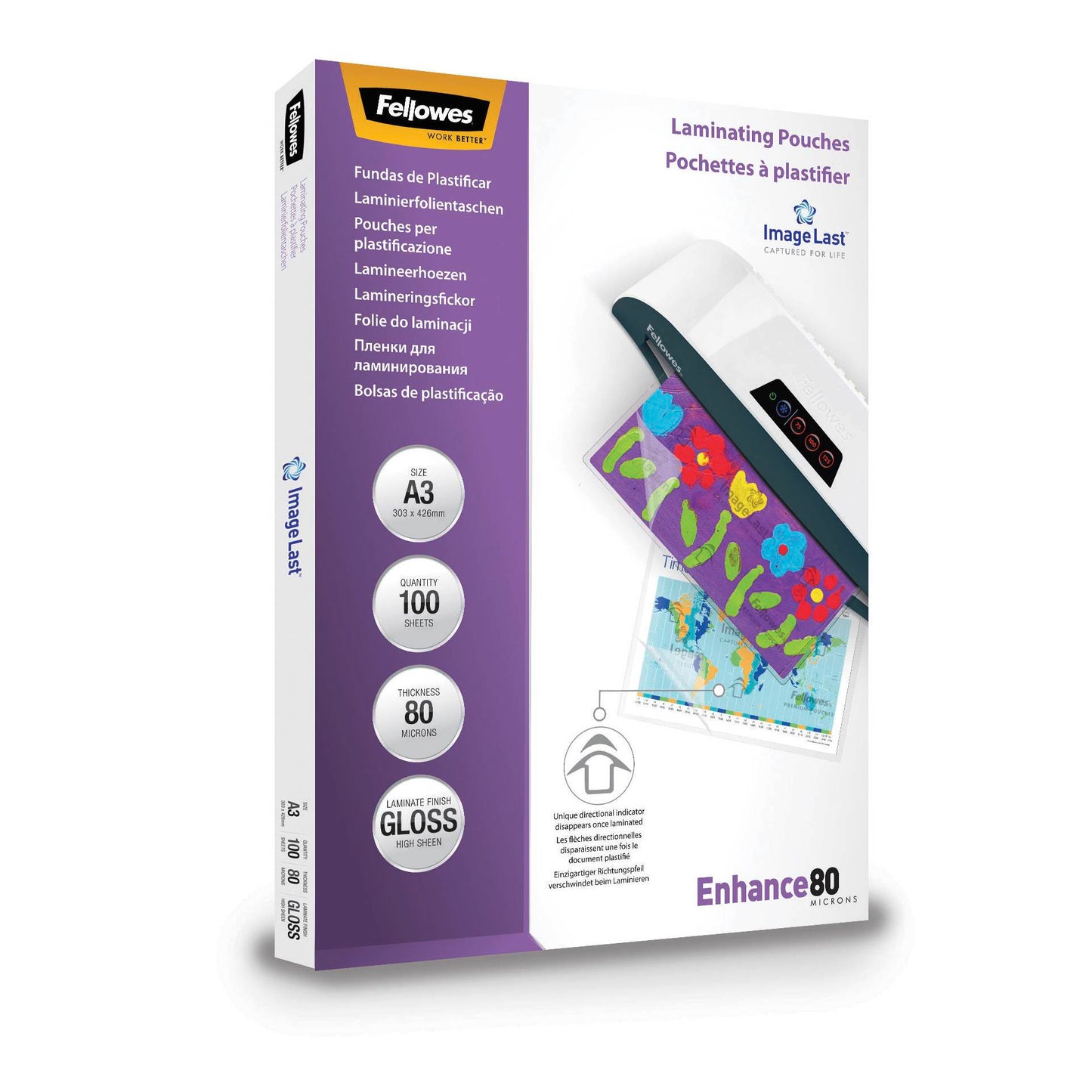 Fellowes ImageLast A3 80 micron  100-pack