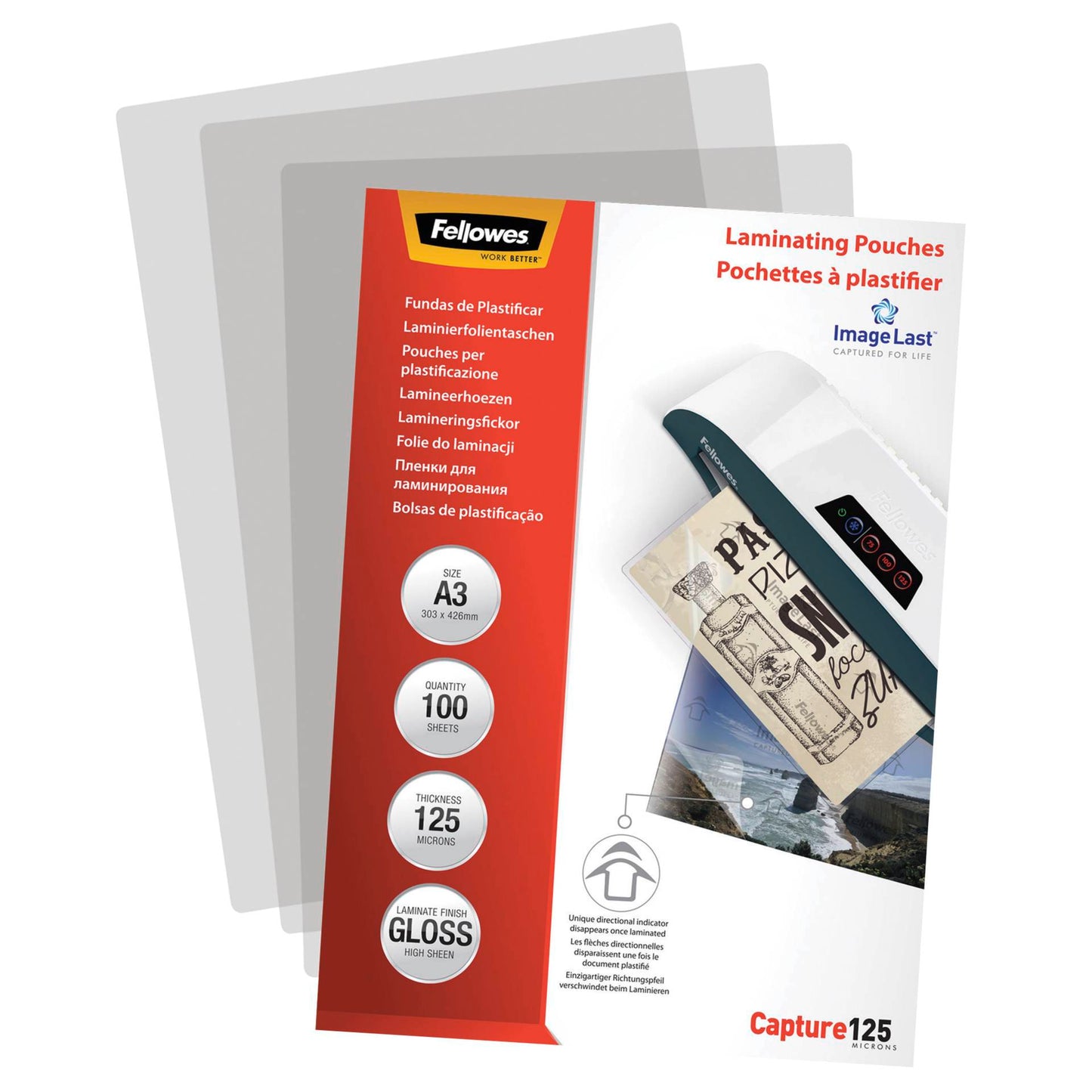 Fellowes ImageLast A3 125 micron  100-pack