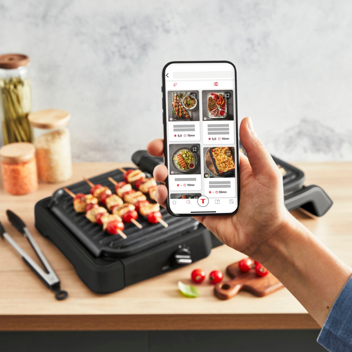 Tefal GC 7728 Optigrill 2in1 black