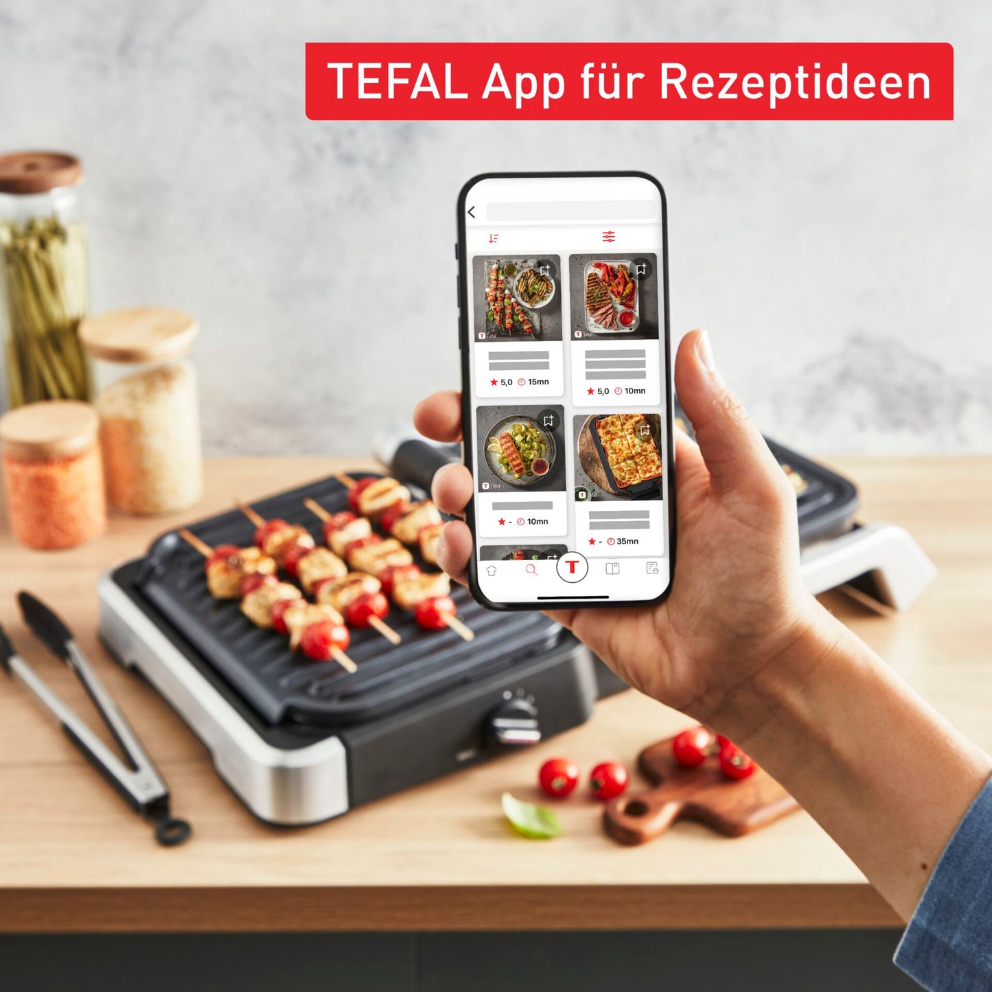 Tefal GC 7728 Optigrill 2in1 black