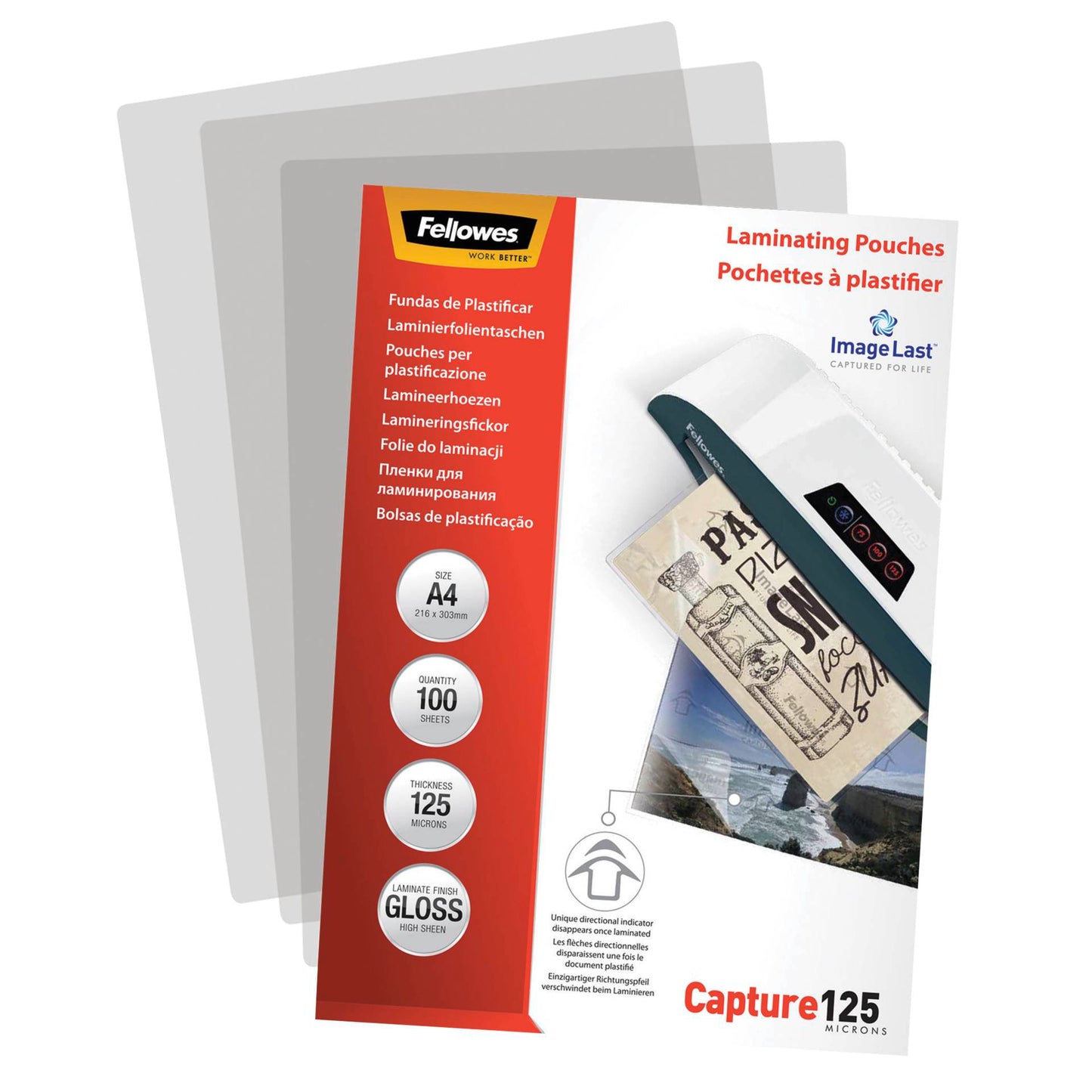 Fellowes ImageLast A4 125 micron  100-pack