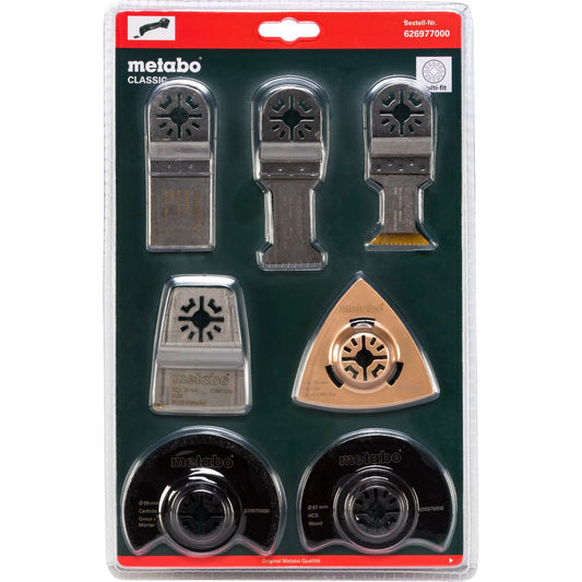 Metabo Multitool Starter-Set Classic ,7-pcs.