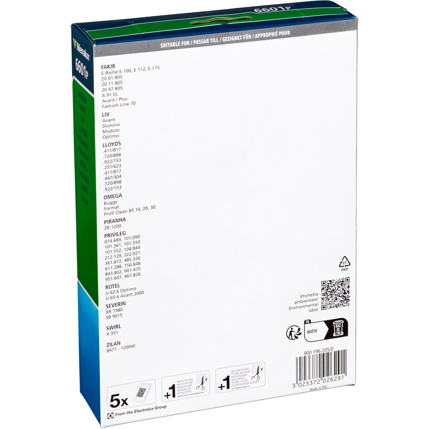 Menalux 6601P