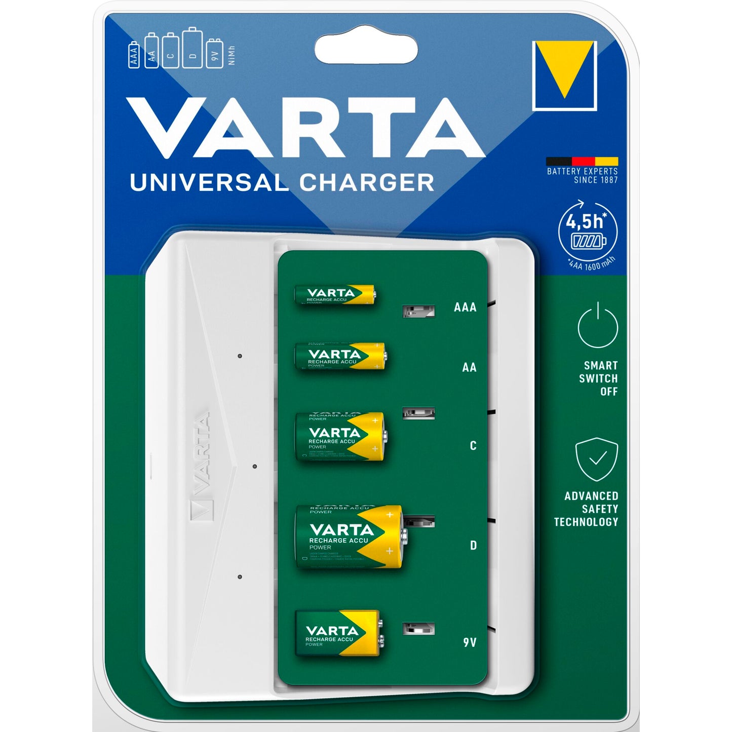 Varta universal Charger 57658 101 401