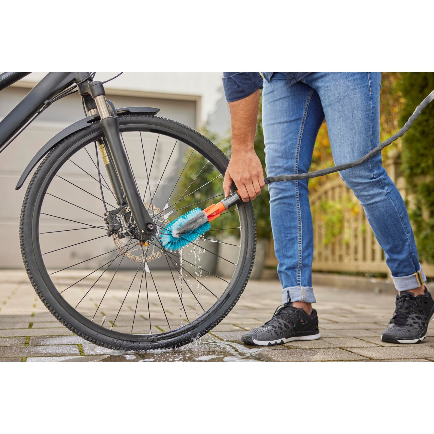 Gardena Cleansystem Bike Wash Brush