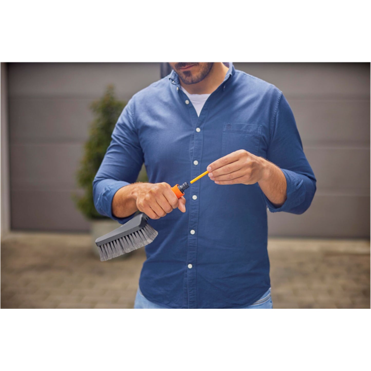 Gardena Cleansystem Cleaning Set Hand Brush M soft