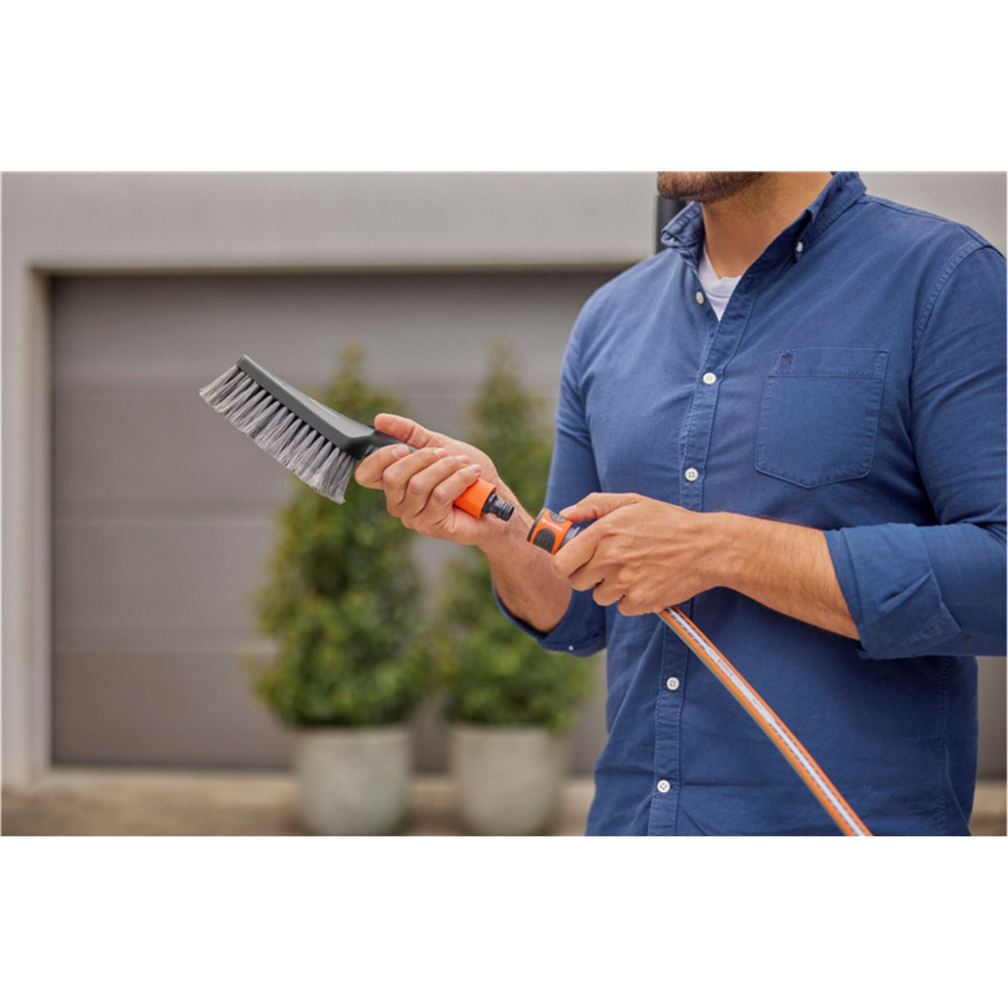 Gardena Cleansystem Cleaning Set Hand Brush M soft