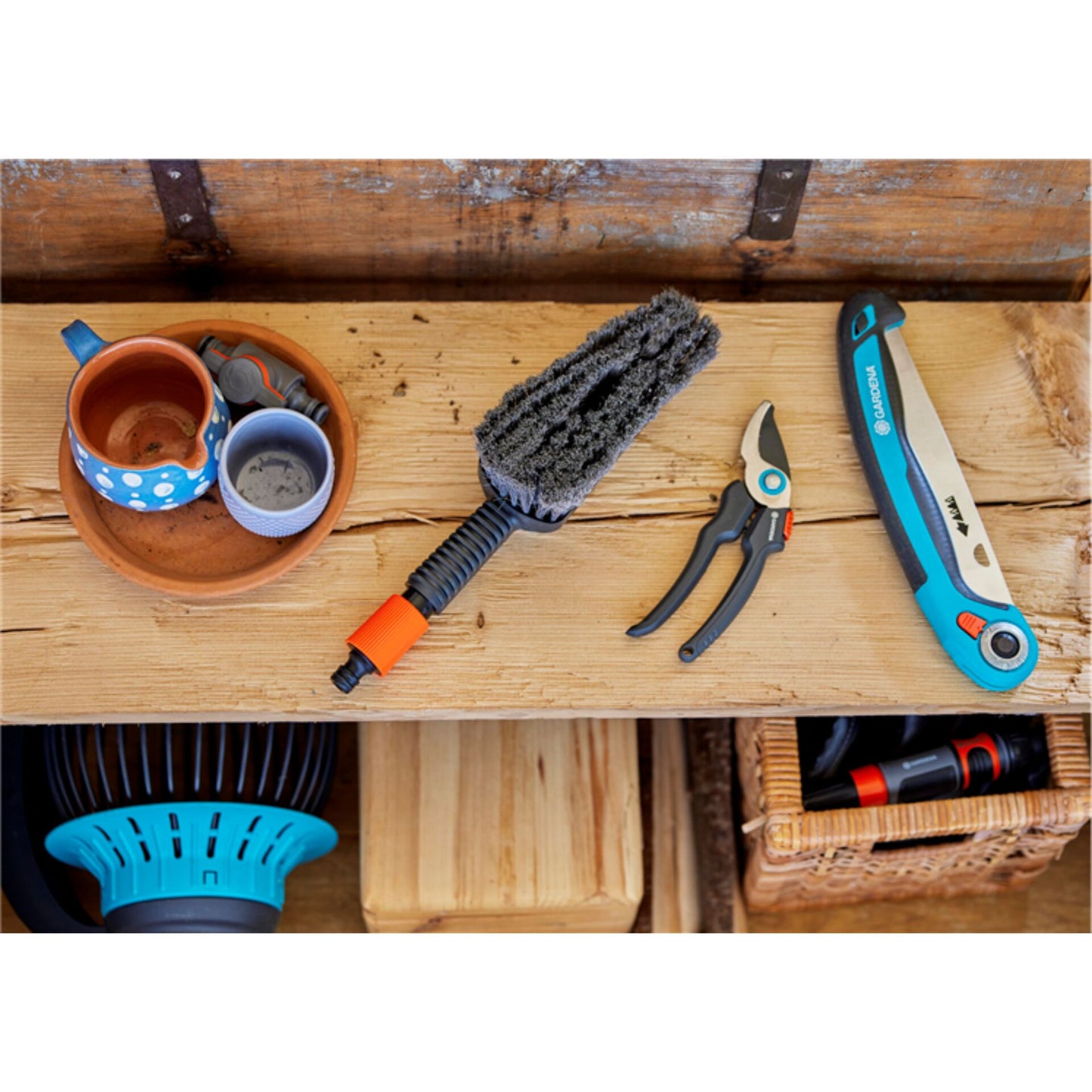 Gardena Cleansystem Cleaning Set Hand Brush M soft