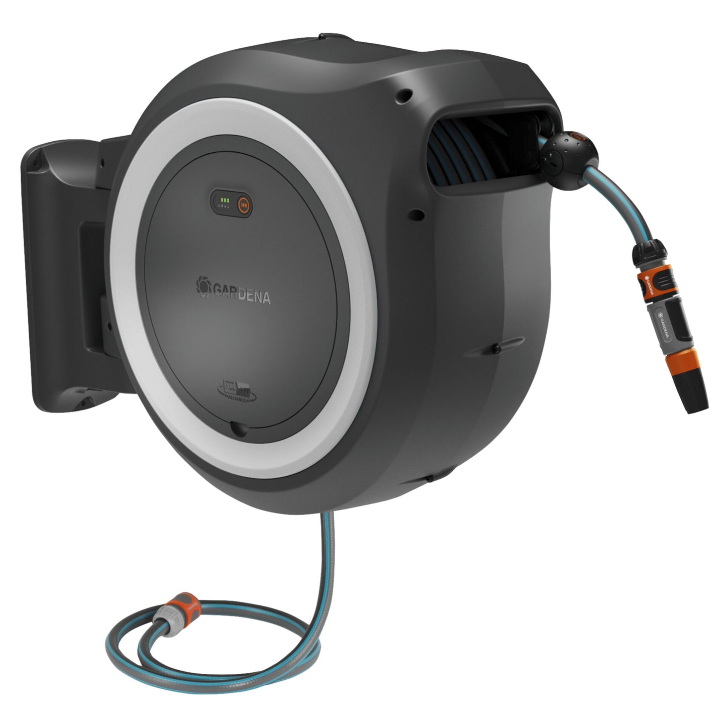 Gardena Battery Wall Hose Box PowerRoll XXL 18V 40 m