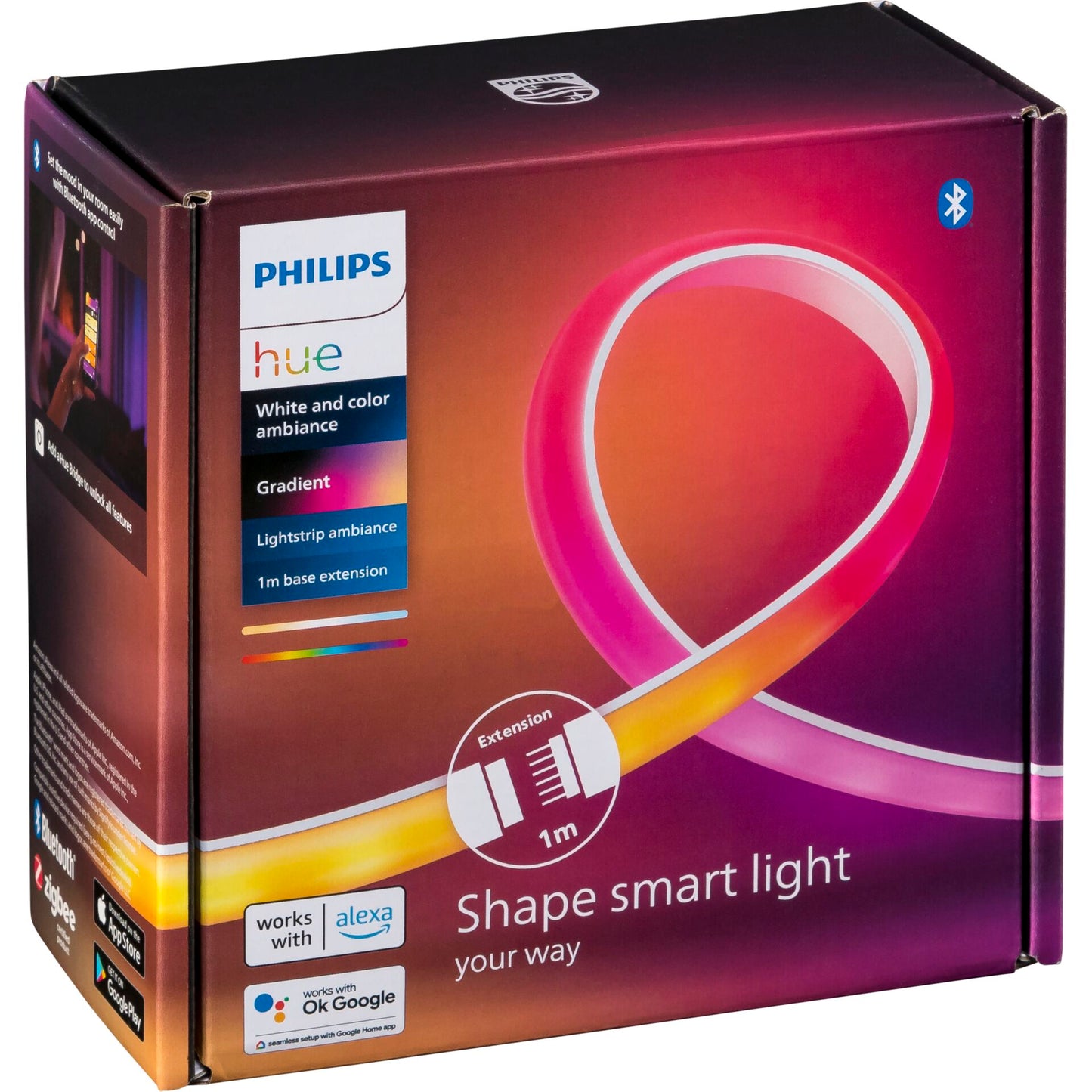 Philips Hue Gradient Lightstrip 1m Extension