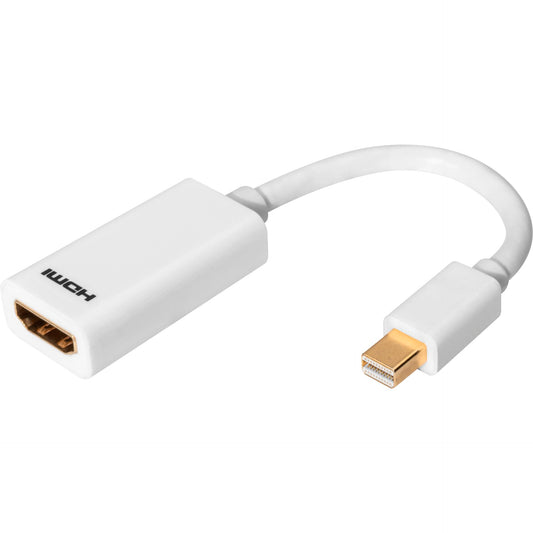 DIGITUS Mini DisplayPort - HDMI Adapter / Converter 15cm white