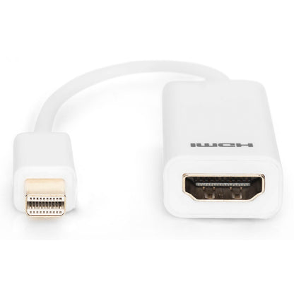 DIGITUS Mini DisplayPort - HDMI Adapter / Converter 15cm white