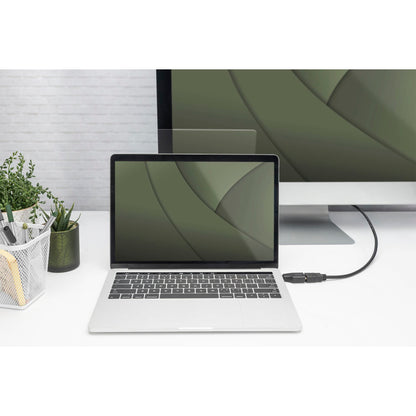 DIGITUS 4K  USB-C on HDMI Typ-A Adapt.4K/30HZ Alumi. Case black