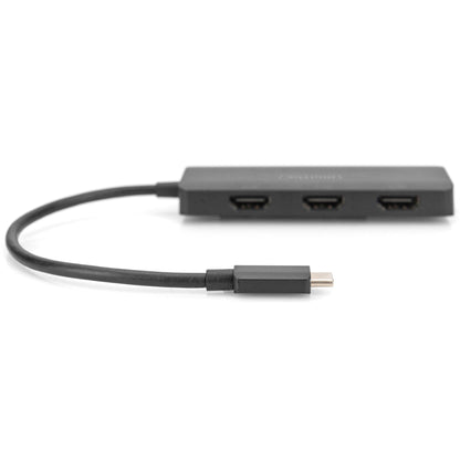 DIGITUS 3-Port MST Video Hub USB-C/3x HDMI 2.0, 4K/60Hz