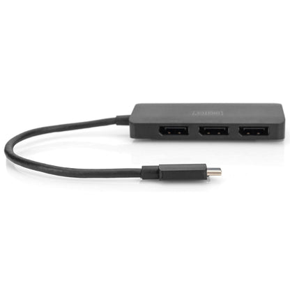 DIGITUS 3-Port MST Video Hub USB-C/3x DisplayPort 4K/60Hz
