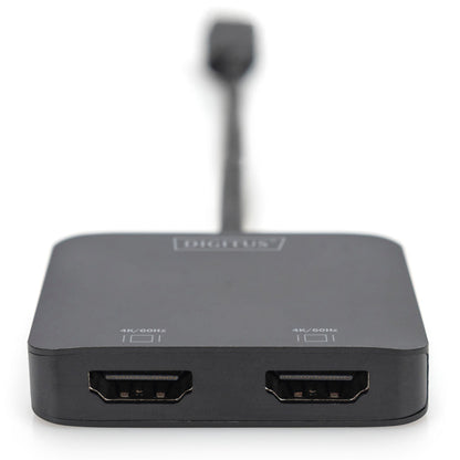 DIGITUS 2-Port MST Video Hub USB-C/2x HDMI 4K/60Hz   DS-45338