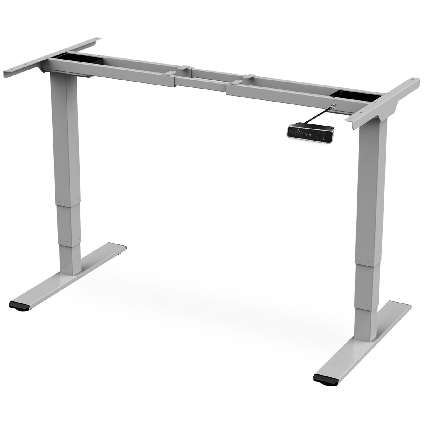 DIGITUS Elect. Height-Adjustable Table Fra. Dual-Motor, 3lev,grey