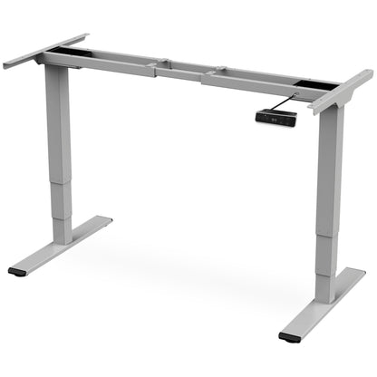 DIGITUS Elect. Height-Adjustable Table Fra. Dual-Motor, 3lev,grey