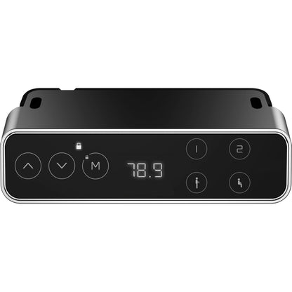 DIGITUS Elect. Height-Adjustable Table Fra. Dual-Motor, 3lev,grey