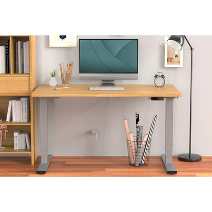 DIGITUS Elect. Height-Adjustable Table Fra. Dual-Motor, 3lev,grey
