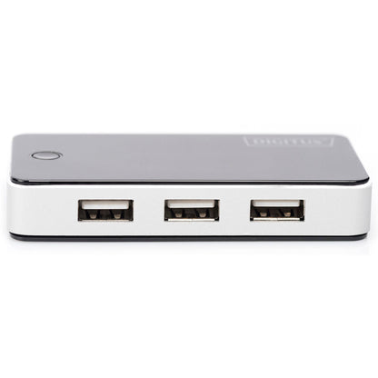 DIGITUS USB 2.0 7-Port Hub black incl. ext. Power Supply 5V , 1m