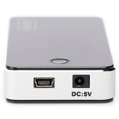 DIGITUS USB 2.0 7-Port Hub black incl. ext. Power Supply 5V , 1m
