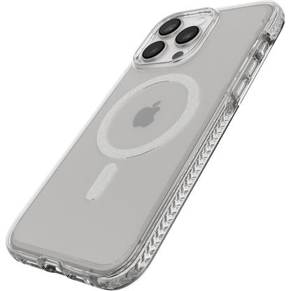 Tech21 EvoCrystal Case MagSafe for iP 15 Pro Max White Titanium