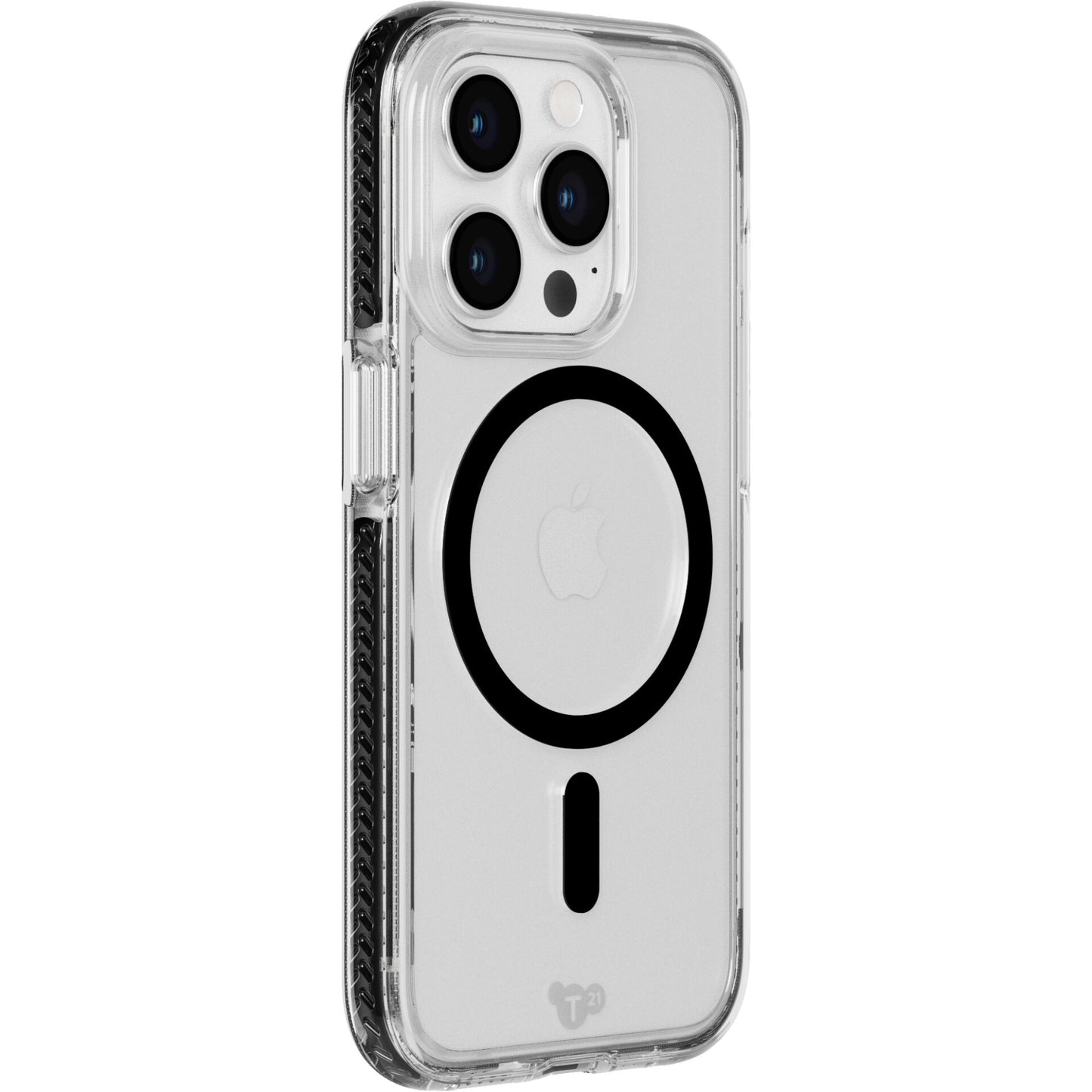 Tech21 EvoCrystal Case MagSafe for iPhone 15 Pro Black Titanium