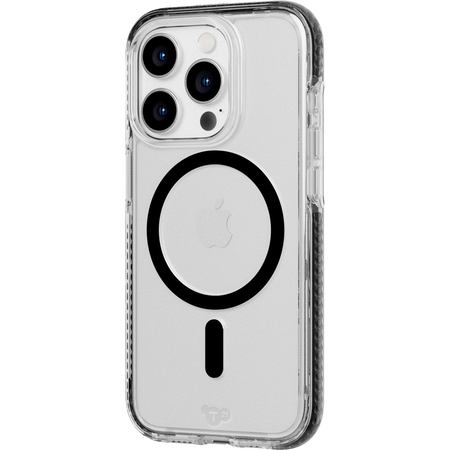 Tech21 EvoCrystal Case MagSafe for iPhone 15 Pro Black Titanium