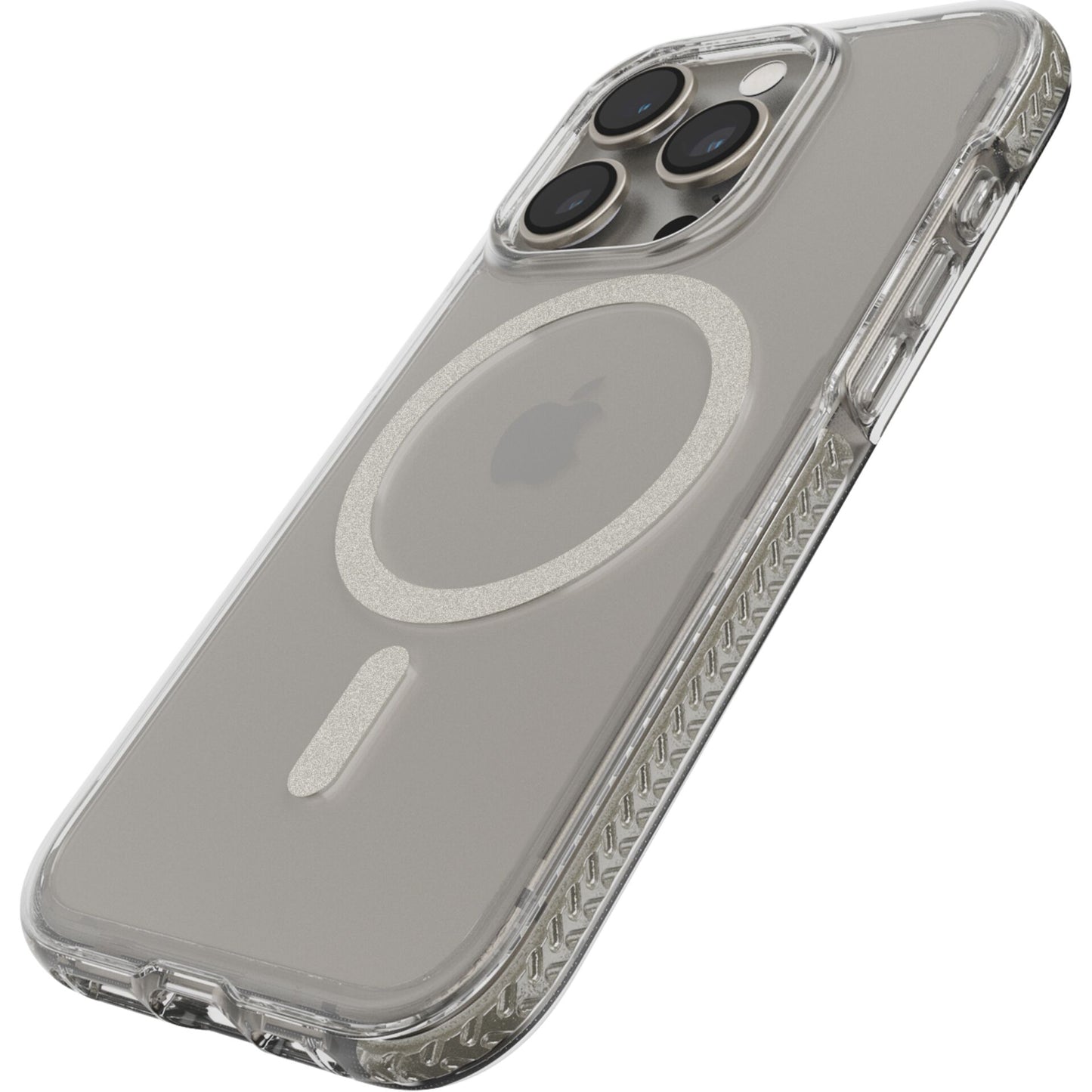 Tech21 EvoCrystal Case MagSafe for iP 15 Pro Natural Titanium