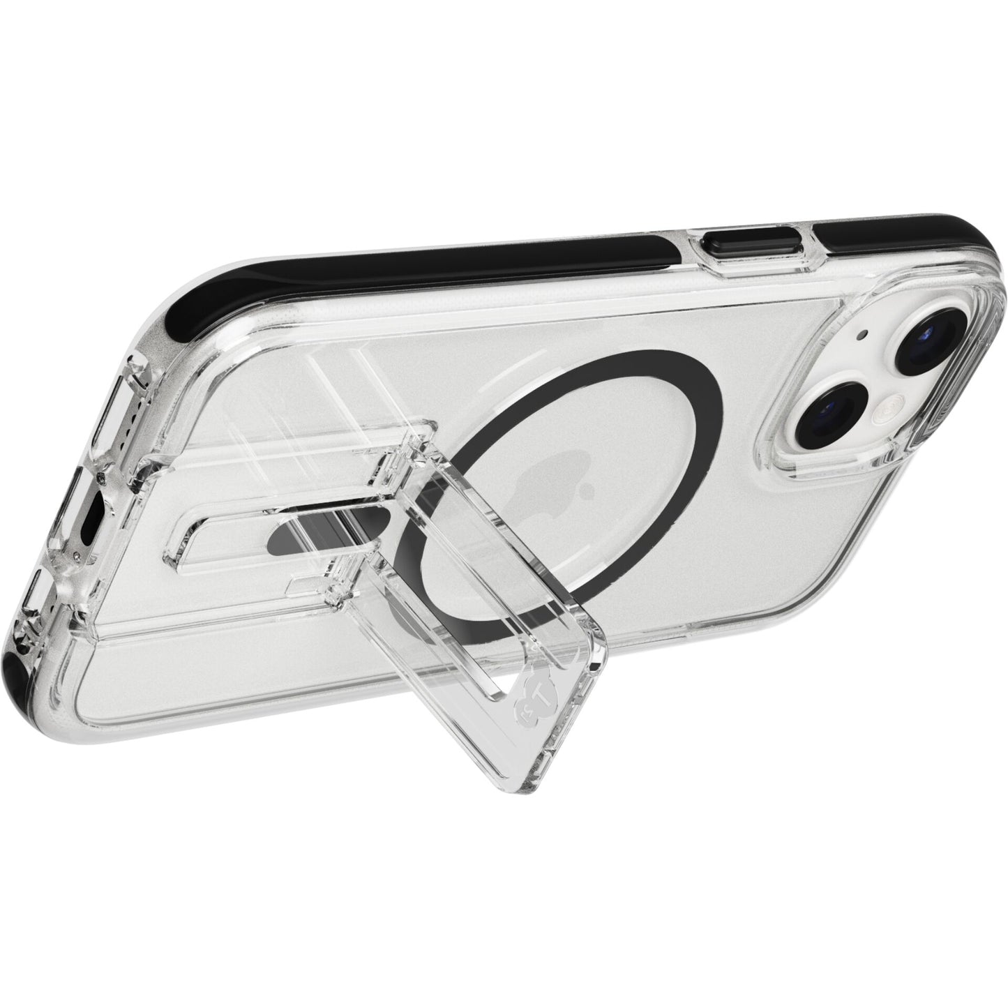 Tech21 EvoCrystal Kick Case MagSafe for iP 15 Clear/Black
