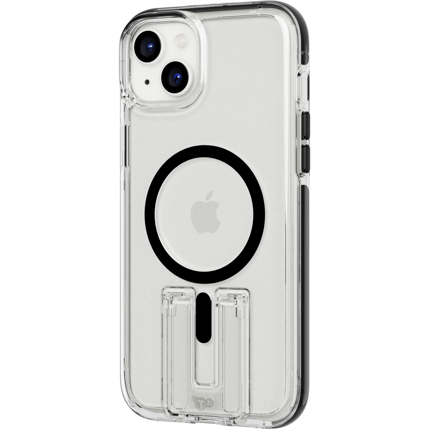 Tech21 EvoCrystal Kick Case MagSafe iP 15 Plus Clear/Black
