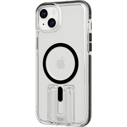Tech21 EvoCrystal Kick Case MagSafe iP 15 Plus Clear/Black