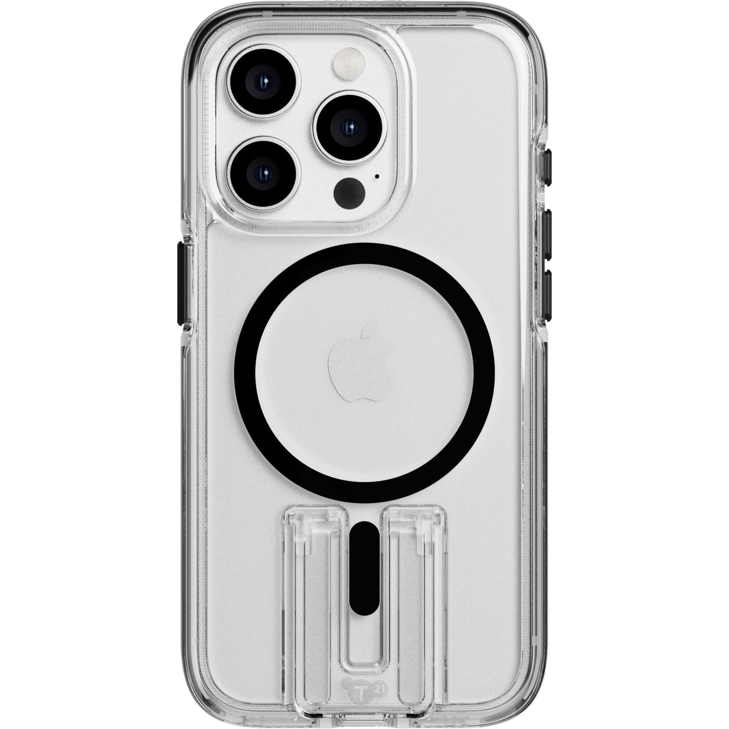 Tech21 EvoCrystal Kick Case MagSafe iP 15 Pro Clear/Black