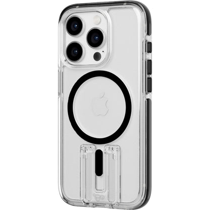 Tech21 EvoCrystal Kick Case MagSafe iP 15 Pro Clear/Black