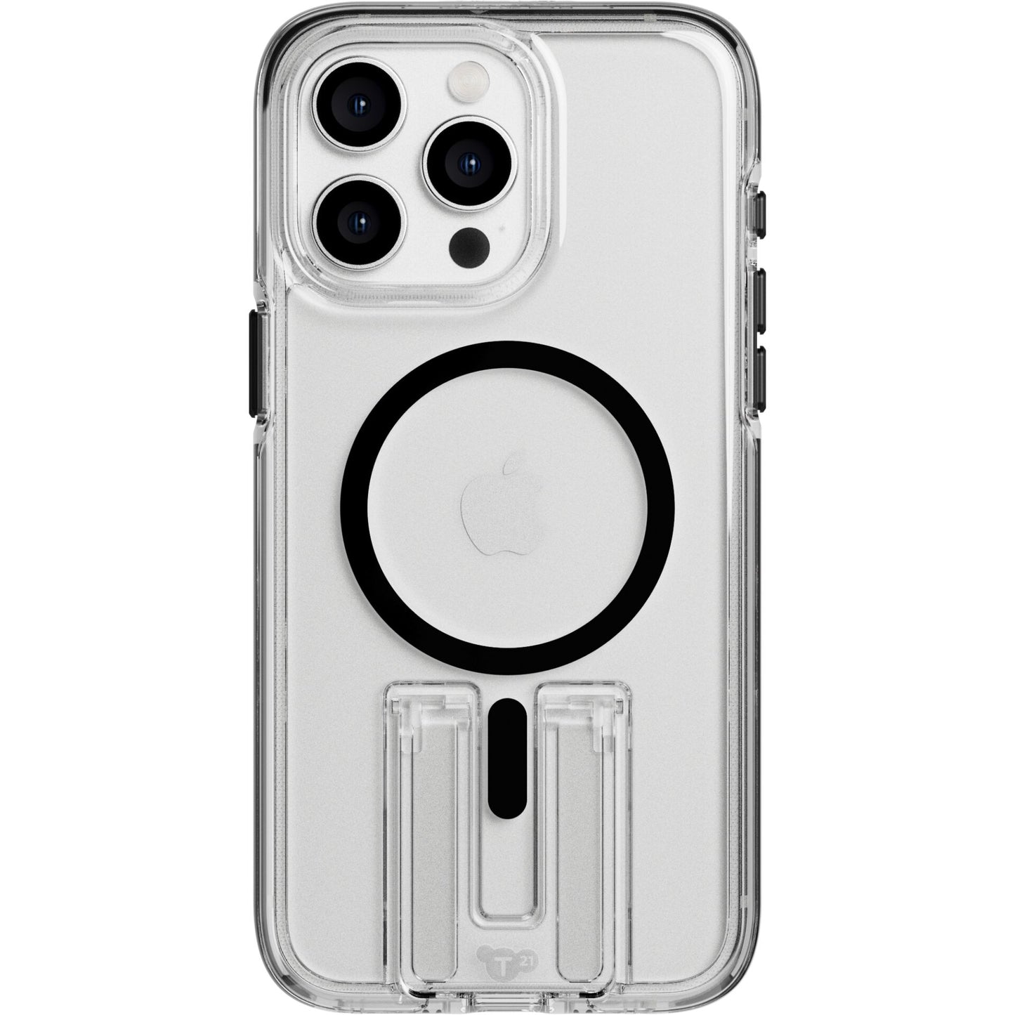 Tech21 EvoCrystal Kick Case MagSafe iP 15 Pro Max Clear/Blk