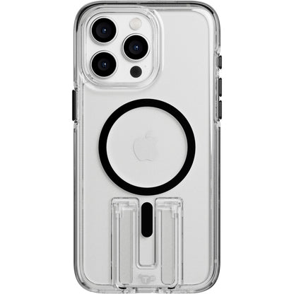Tech21 EvoCrystal Kick Case MagSafe iP 15 Pro Max Clear/Blk