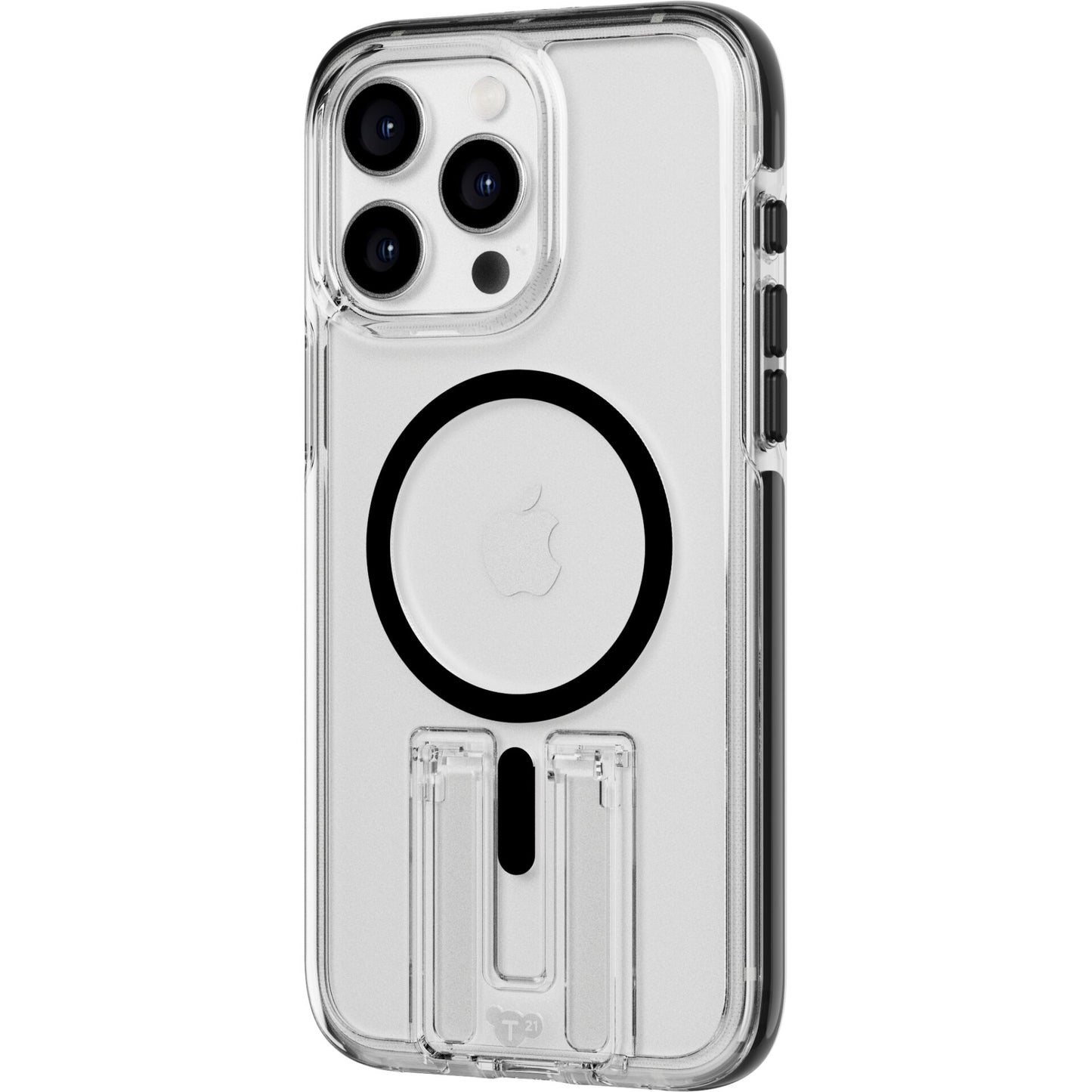 Tech21 EvoCrystal Kick Case MagSafe iP 15 Pro Max Clear/Blk