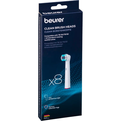 Beurer TB 30/50 Brush Head Clean 8x