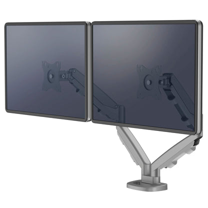 Fellowes Eppa Double Monitorarm silver