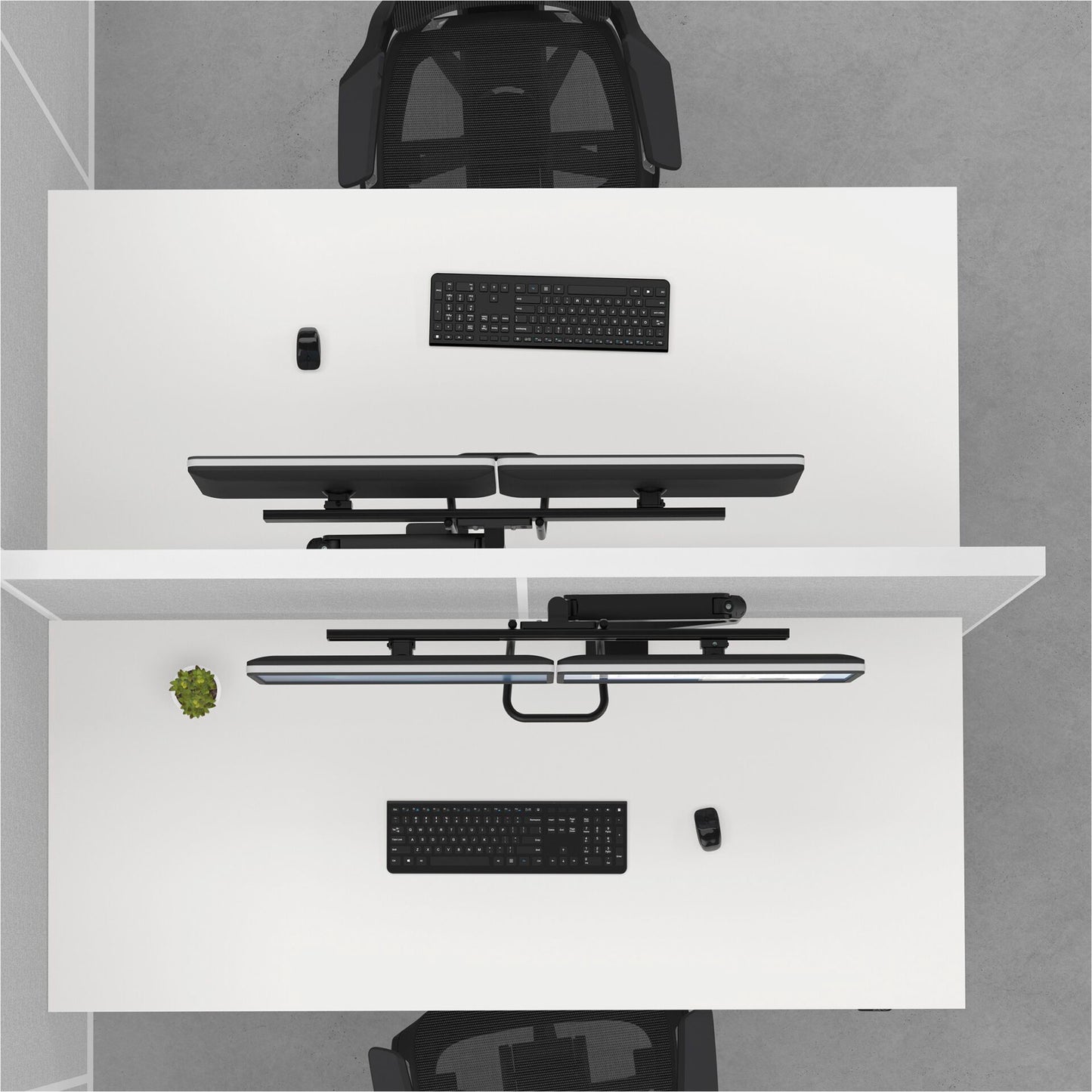 Fellowes Eppa Crossbar Monitor Arm black