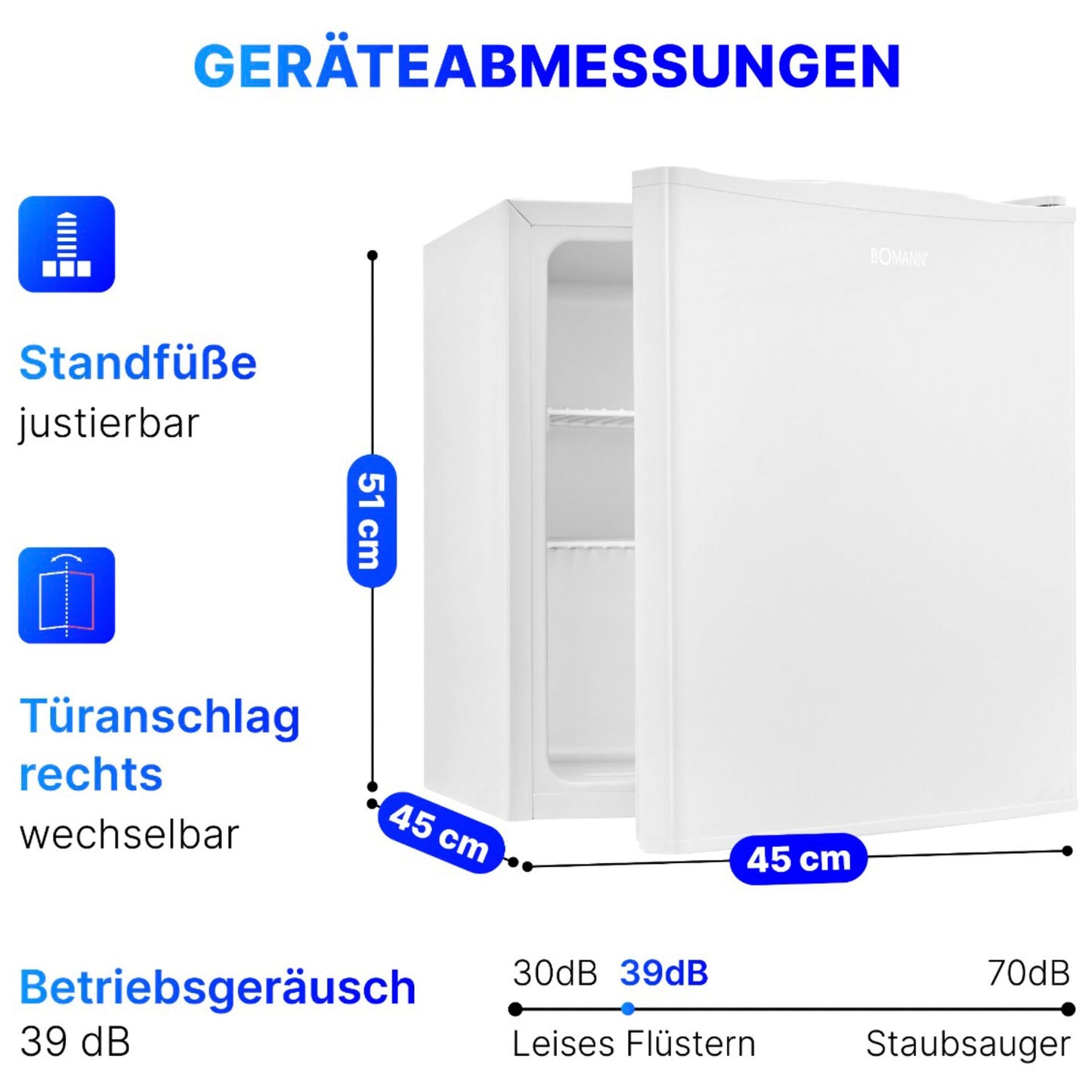 Bomann KB 7346 white Cooler