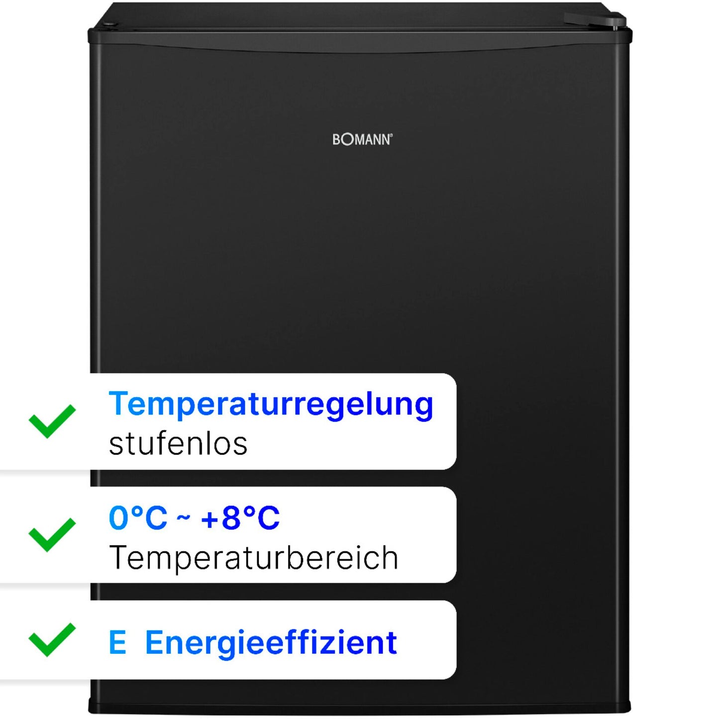 Bomann KB 7347 black Refrigerator Box